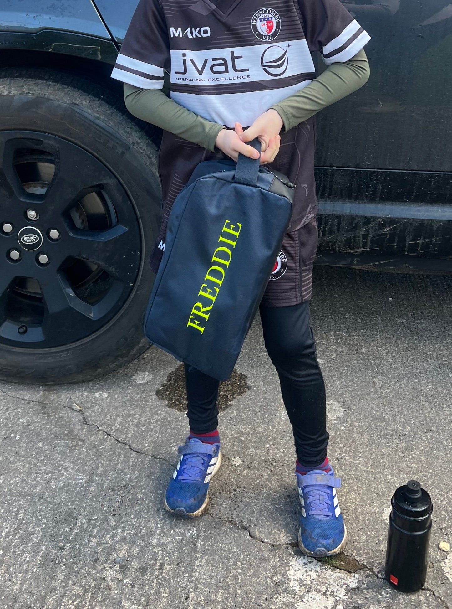 Personalised Boot Bag - Navy Blue