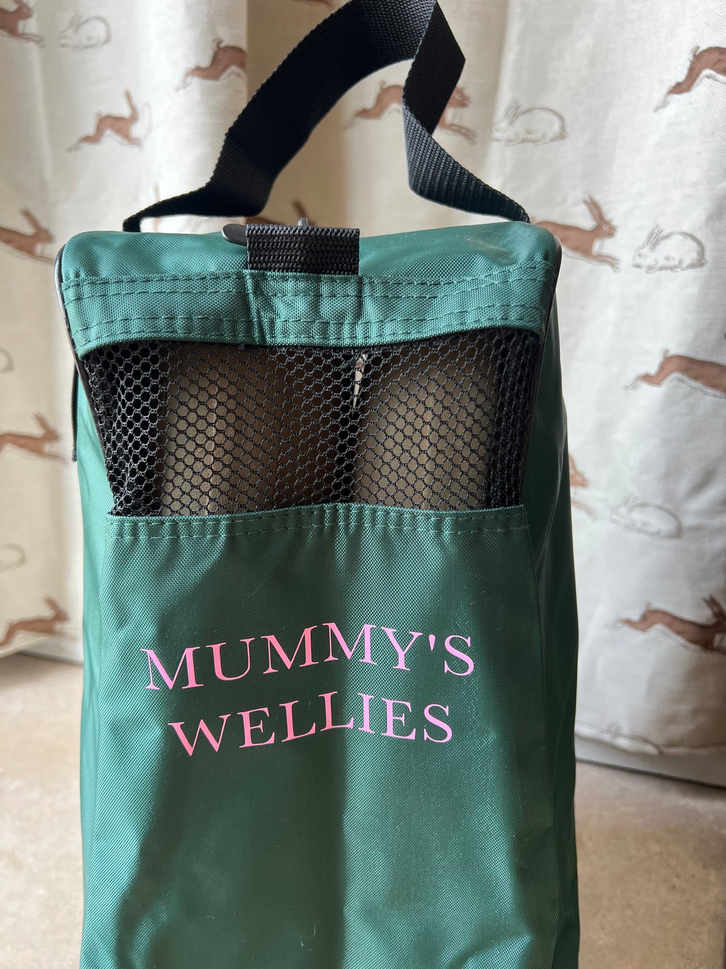 Personalised Tall Boot Bag - Green
