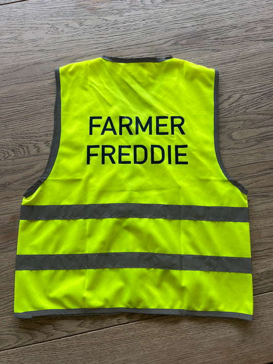 Personalised Hi Vis Jacket - Yellow