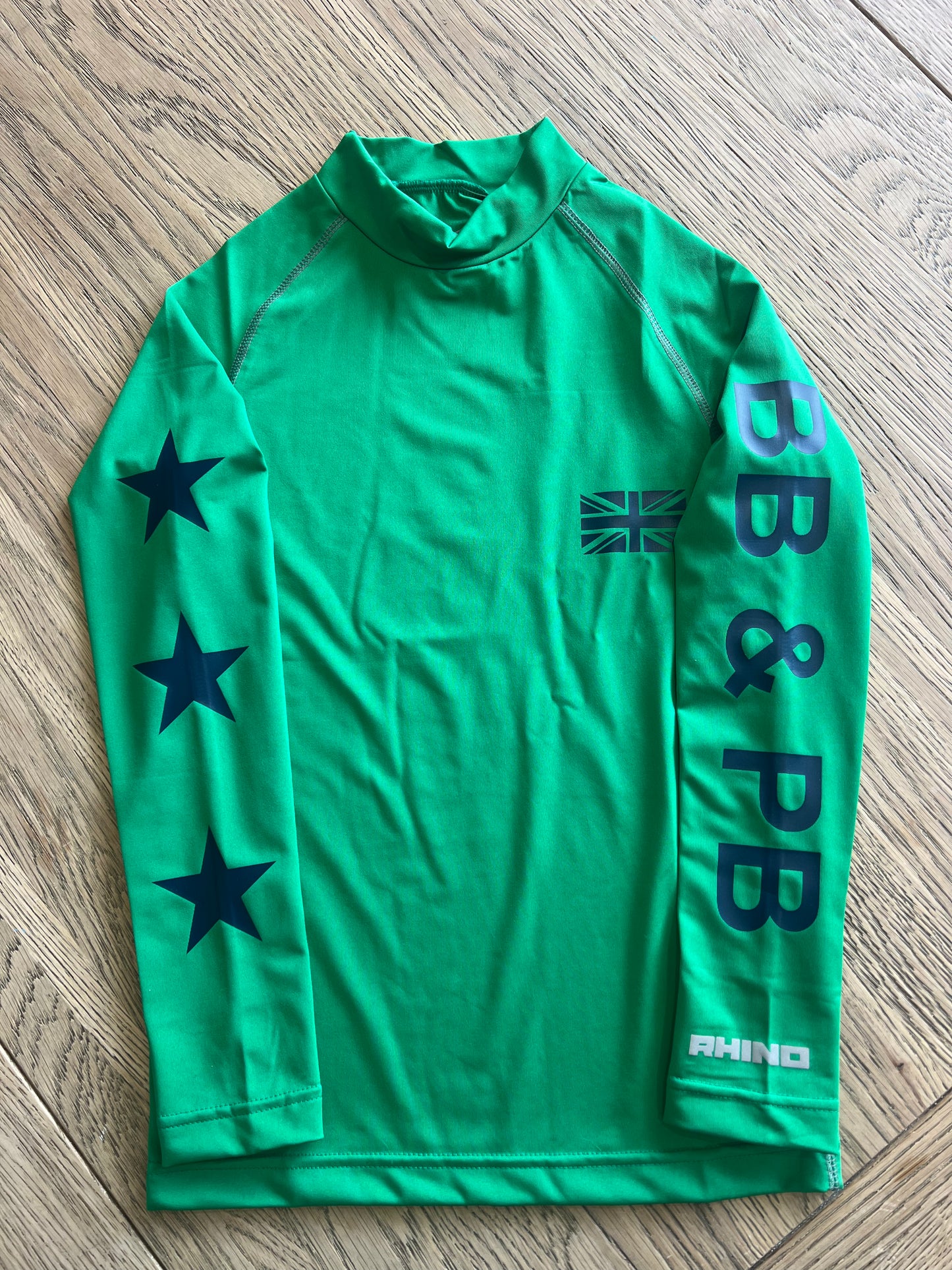 PRE ORDER - Childs Personalised Cross Country Base Layer - Green
